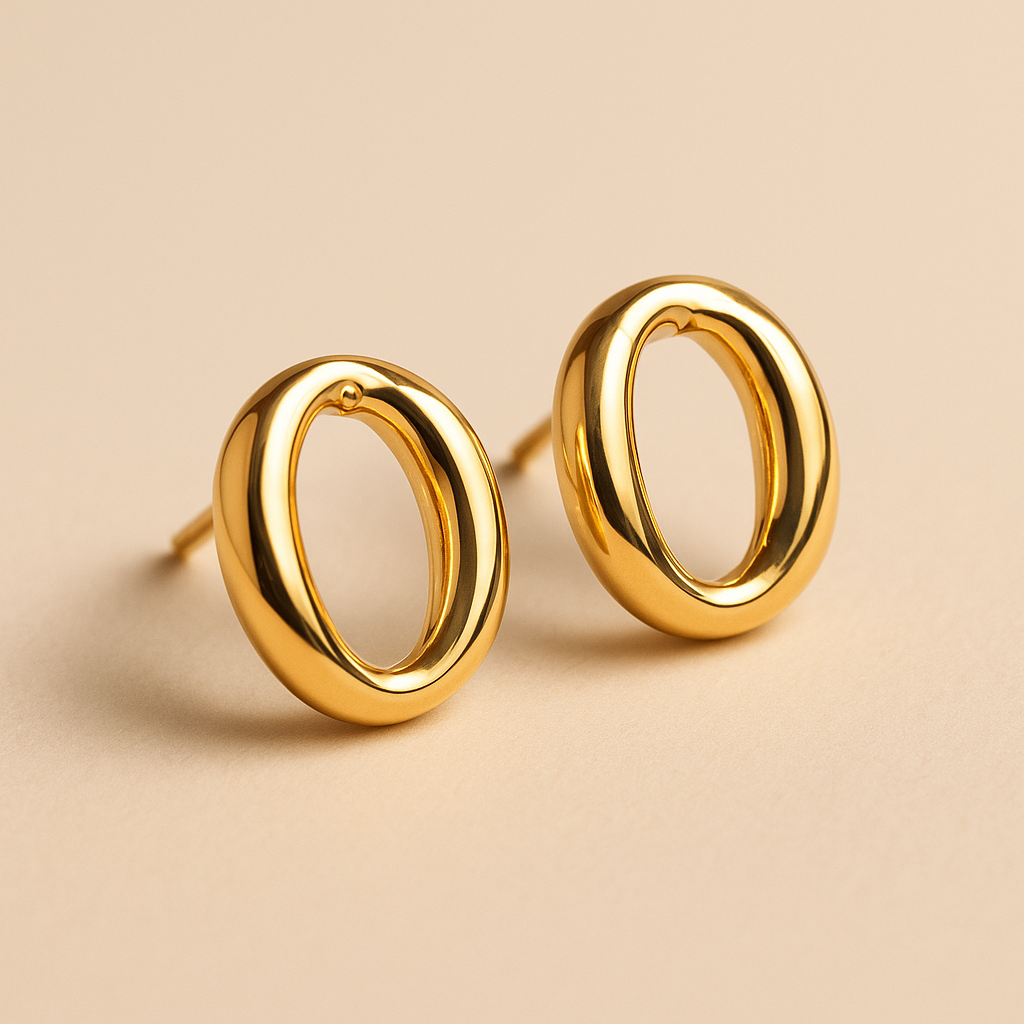 Brinco Liora Elo Corrente Dourado