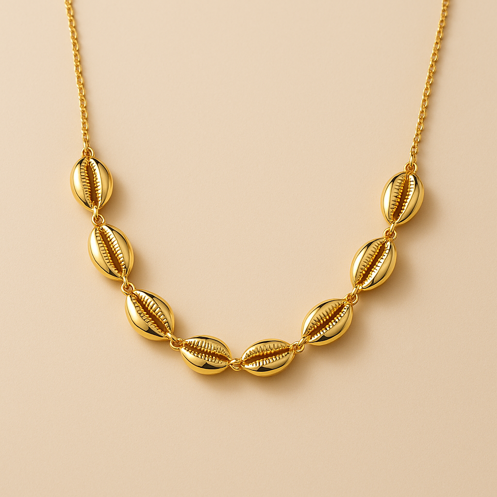 Colar Marina Dourado com Búzios
